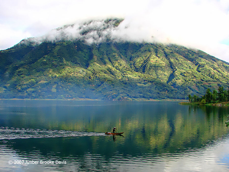 Guatemala: Lake Atitlán Boatride Notecard