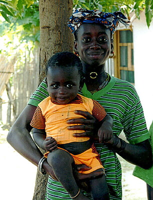 Gambia Notecard