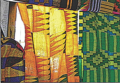 Ghanaian Fabric Notecard
