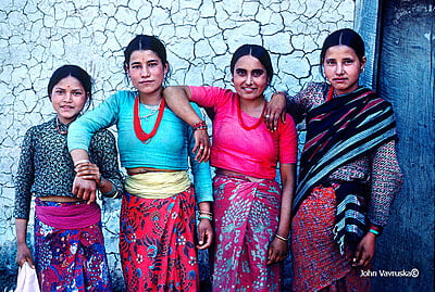 Nepali Friends Notecard